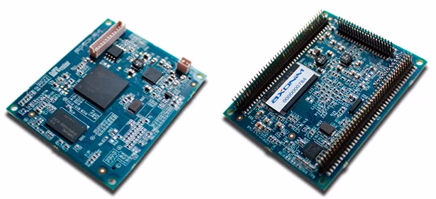 MTAX-SoM-AM335x - вид платы с двух сторон